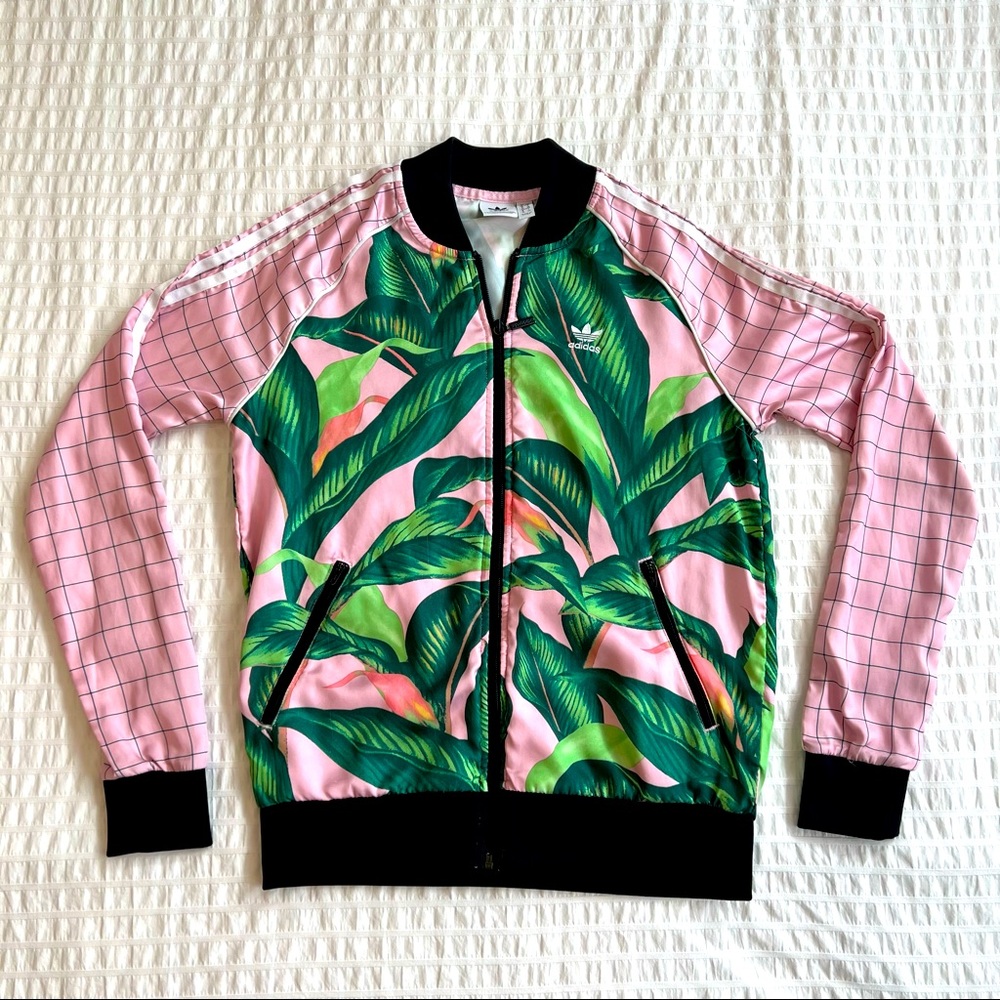 Adidas Tropical Palm Leaf Jacket
